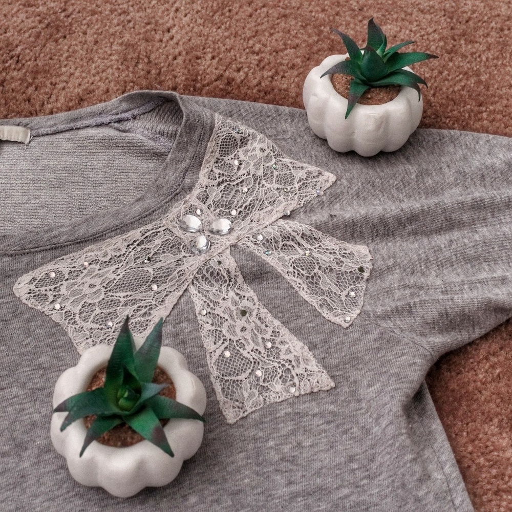 Slate Grey Forever21 Sweater - Picture 4 of 5